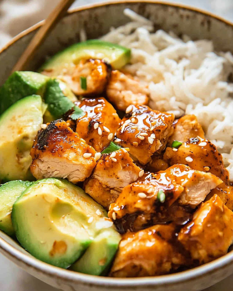 Hot Honey Chicken Bowls
