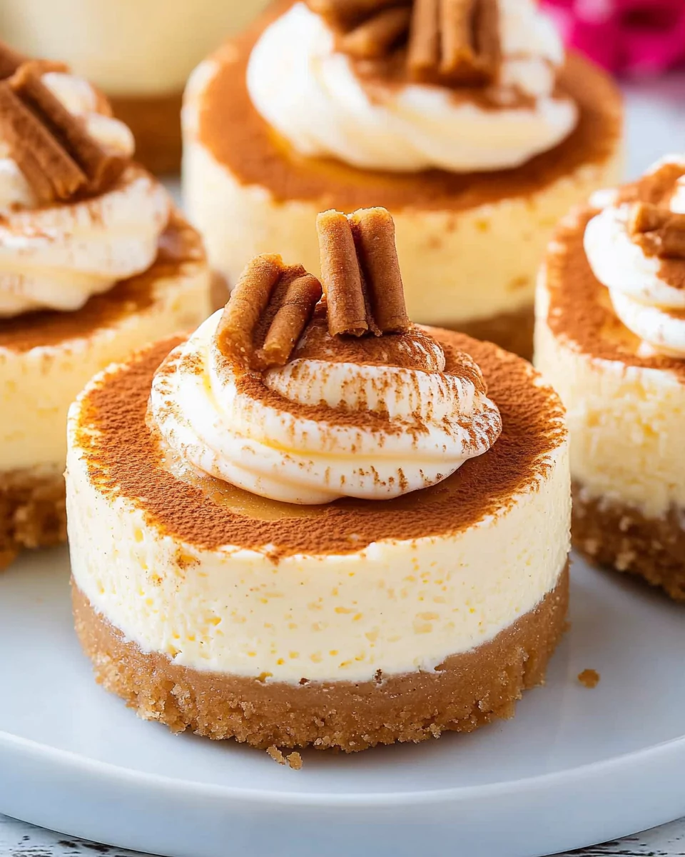 Mini Biscoff Cheesecakes No Bake Creamy Ultimate Dessert Recipe