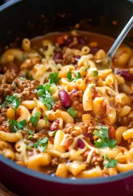 One Pot Chili Mac