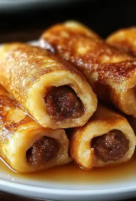 Sausage French Toast Roll-Ups Recipe